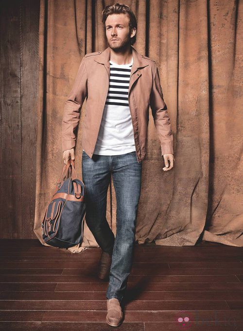 Chaqueta de piel de la firma H.E. By Mango para el otoño/invierno 2011-2012
