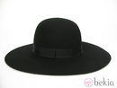 Sombrero fedora negro, de Friis&Co