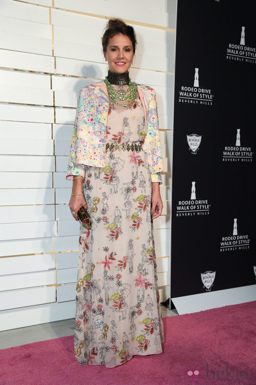 Margherita Missoni en la fiesta de moda en honor a Iman y Missoni