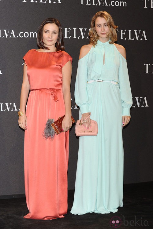 Look de Adriana y Tiziana Domínguez en los Premios T de Moda de Telva 2011