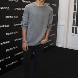 Óscar Casas en la presentación del otoño/invierno 2016/2017 de Springfield