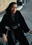 Cinturón ancho negro de la colección de Zana Bayne para & Other Stories