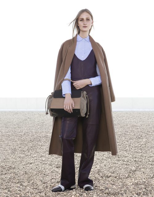 Abrigo de paño en color camel de Caramelo otoño/invierno 2016/2017