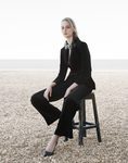 Traje de chaqueta negro de Caramelo otoño/invierno 2016/2017