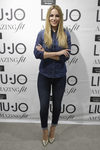 Edurne con un look denim como nueva imagen de Liu Jo