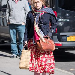 Helena Bonham Carter paseando por Londres