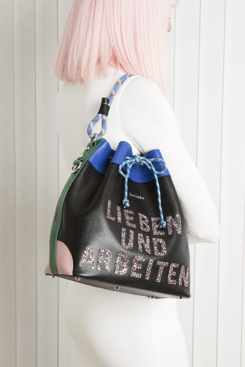Bolso de varios colores de David Delfín colección otoño/invierno 2016/2017