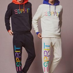 Chándals blanco y negro de la colección otoño/invierno 2016/2017 de Esprit con Opening Ceremony