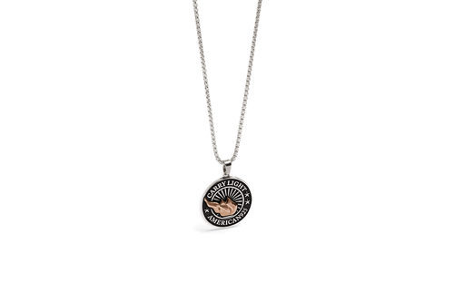 Collar masculino de la colección 'Liberty Copper' de Alex and Ani