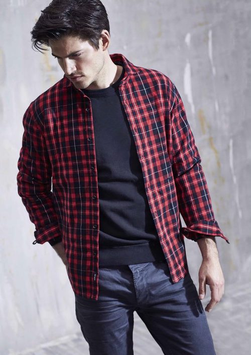 Camisa de cuadros de Replay otoño/invierno 2016/2017