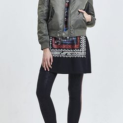 Bomber gris para mujer de Replay otoño/invierno 2016/2017
