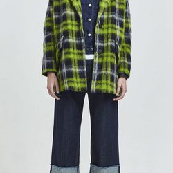 Abrigo de cuadros verde de Replay otoño/invierno 2016/2017