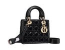 Bolso negro de cuero de la colección Lady 2017 de Dior