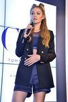 Gigi Hadid presentando su colección con Tommy Hilfiger en Shanghai