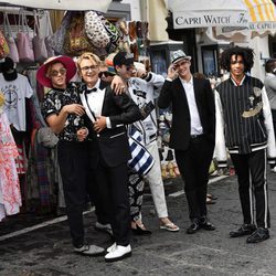 Jóvenes protagonistas de la campaña primavera/verano 2017 de Dolce & Gabbana