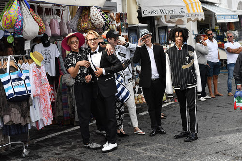 Jóvenes protagonistas de la campaña primavera/verano 2017 de Dolce & Gabbana