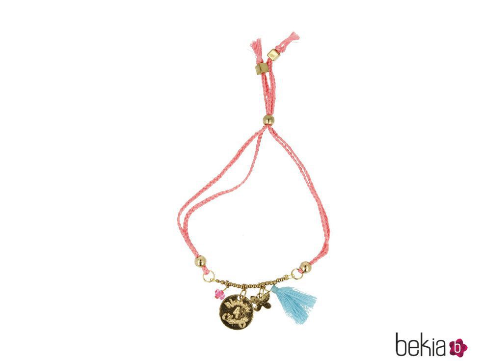 Pulsera rosa solidaria  'Woman4change' de Gioseppo