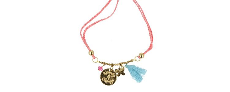Pulsera rosa solidaria  'Woman4change' de Gioseppo