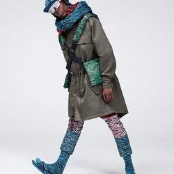 Pantalones animal print de la colección 'Kenzo x H&M'