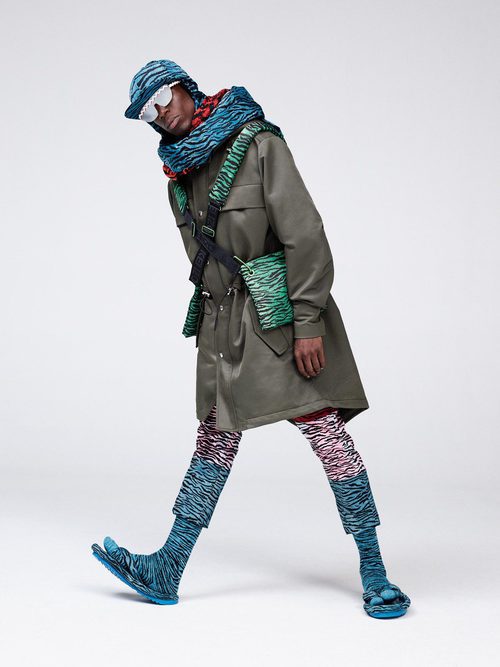 Pantalones animal print de la colección 'Kenzo x H&M'