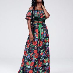 Vestido largo de la colección 'Kenzo x H&M'