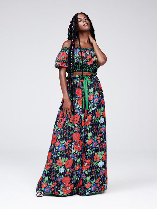 Vestido largo de la colección 'Kenzo x H&M'