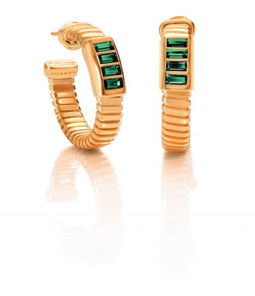 Pendientes dorados de la nueva colección de Viceroy