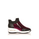 Deportivas de color negro y burdeos de Sixtyseven otoño/invierno 2016/2017