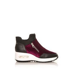 Deportivas de color negro y burdeos de Sixtyseven otoño/invierno 2016/2017