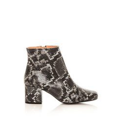Botines de piel de reptil de Sixtyseven otoño/invierno 2016/2017