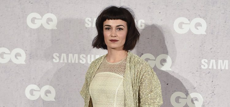 Sara Rivero con un look beige en los Premios GQ Hombre del Año en Madrid
