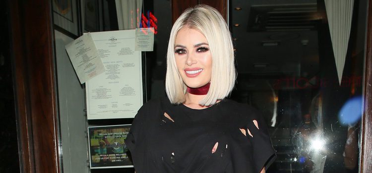 Chloe Sims celebrando su cumpleaños en Londres