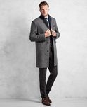 Abrigo gris de Brooks Brothers otoño/invierno 2016/2017