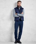 Chaleco azul marino de Brooks Brothers otoño/invierno 2016/2017