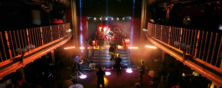 Rodaje del musical 'We are sexy women' de Women'secret protagonizado por Elsa Pataky