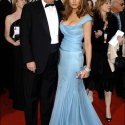Donald y Melania Trump en los Premios Globos de Oro 2007