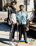 Chándal bicolor de la colección de Adidas con Pharrell Williams