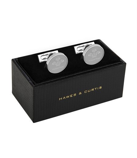 Gemelos plateados de la colección de Hawes & Curtis en colaboración con el Príncipe Carlos