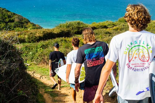 Camisetas con estampados de Quiksilver otoño/invierno 2016/2017