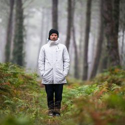 Abrigo blanco de Quiksilver otoño/invierno 2016/2017