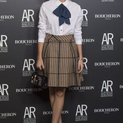 Norma Ruiz con un estilo british en el 15º aniversario de la revista AR
