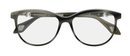 Gafas con montura gris redonda de la colección 'Vista 2016' de Carolina Herrera