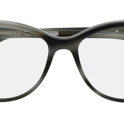 Gafas con montura gris redonda de la colección 'Vista 2016' de Carolina Herrera