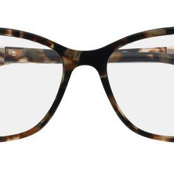 Gafas con estampado en color marrón de la colección 'Vista 2016' de Carolina Herrera