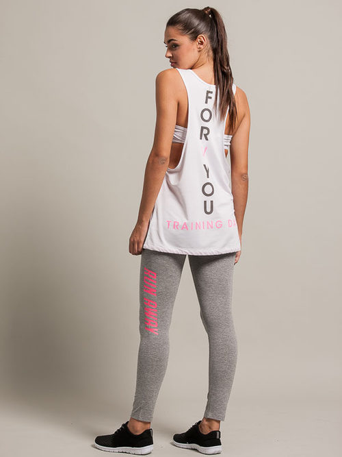 Camiseta de tirantes blanca de Inside otoño/invierno 2016/2017