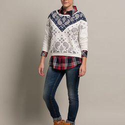 Sudadera blanca estampada de Inside otoño/invierno 2016/2017