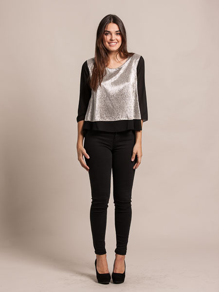 Camisa metalizada de Inside otoño/invierno 2016/2017