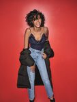 Jeans y camisa de Topshop colección Navidad 2016