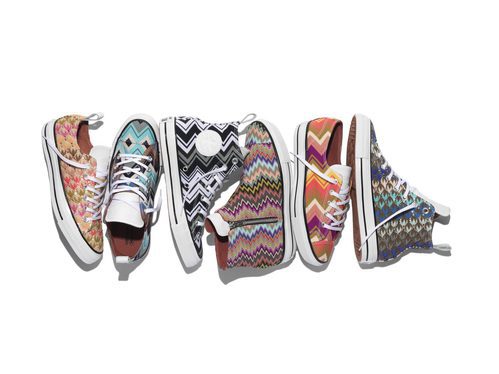 Zapatillas 'All Star' de Converse en colaboración con Missoni otoño/invierno 2016/2017