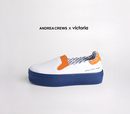 Sneakers con plataforma de la colección 'Work' de Andrea Crews y Victoria